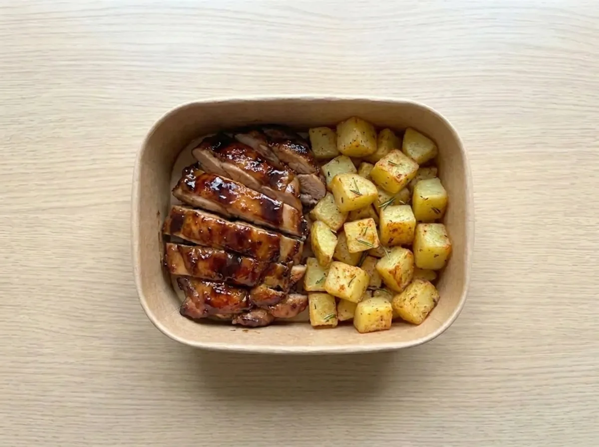 Un repas MeetMacros dans sa boîte